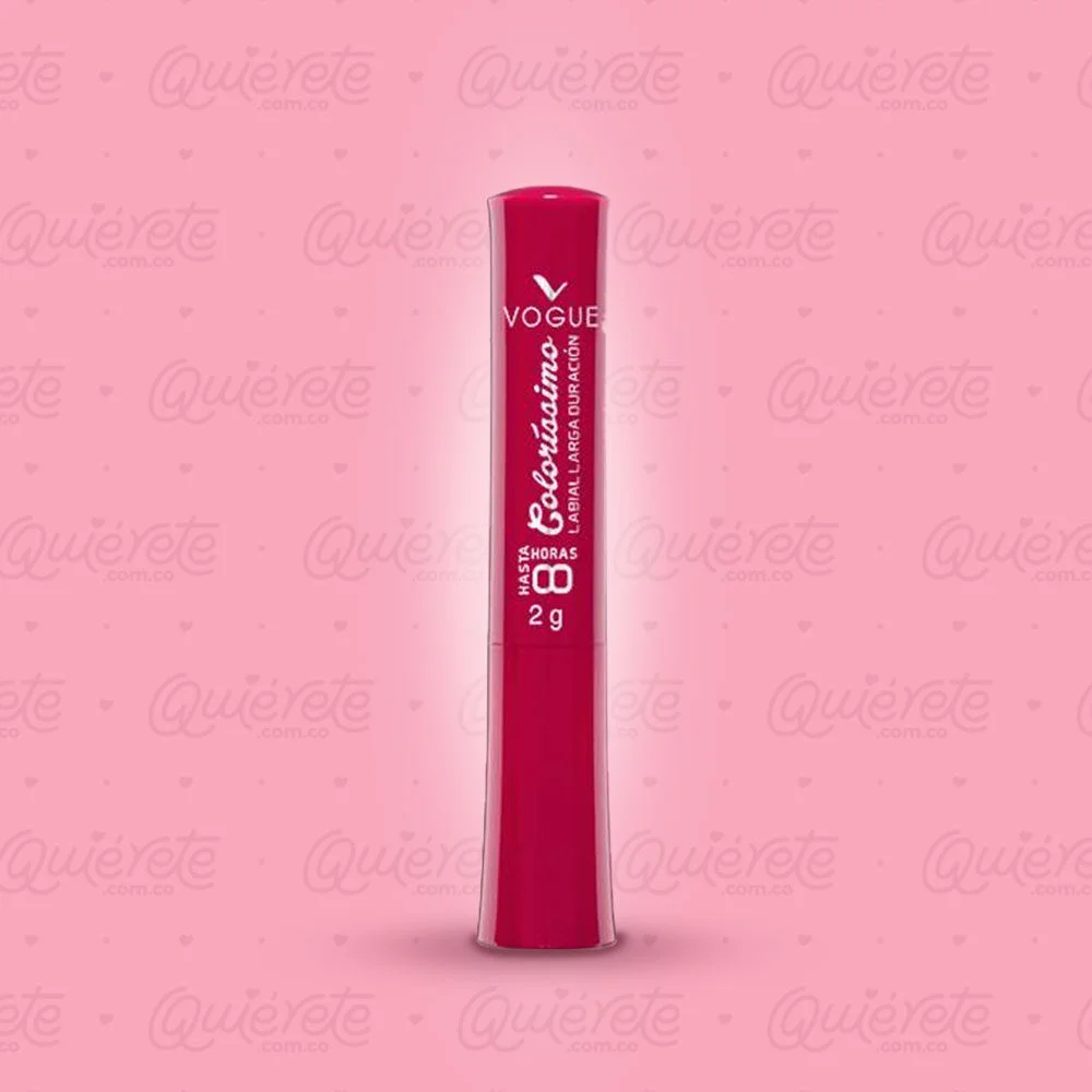 Labial Colorissimo barra larga duración Vogue 2 gr Dulce Fambruesa