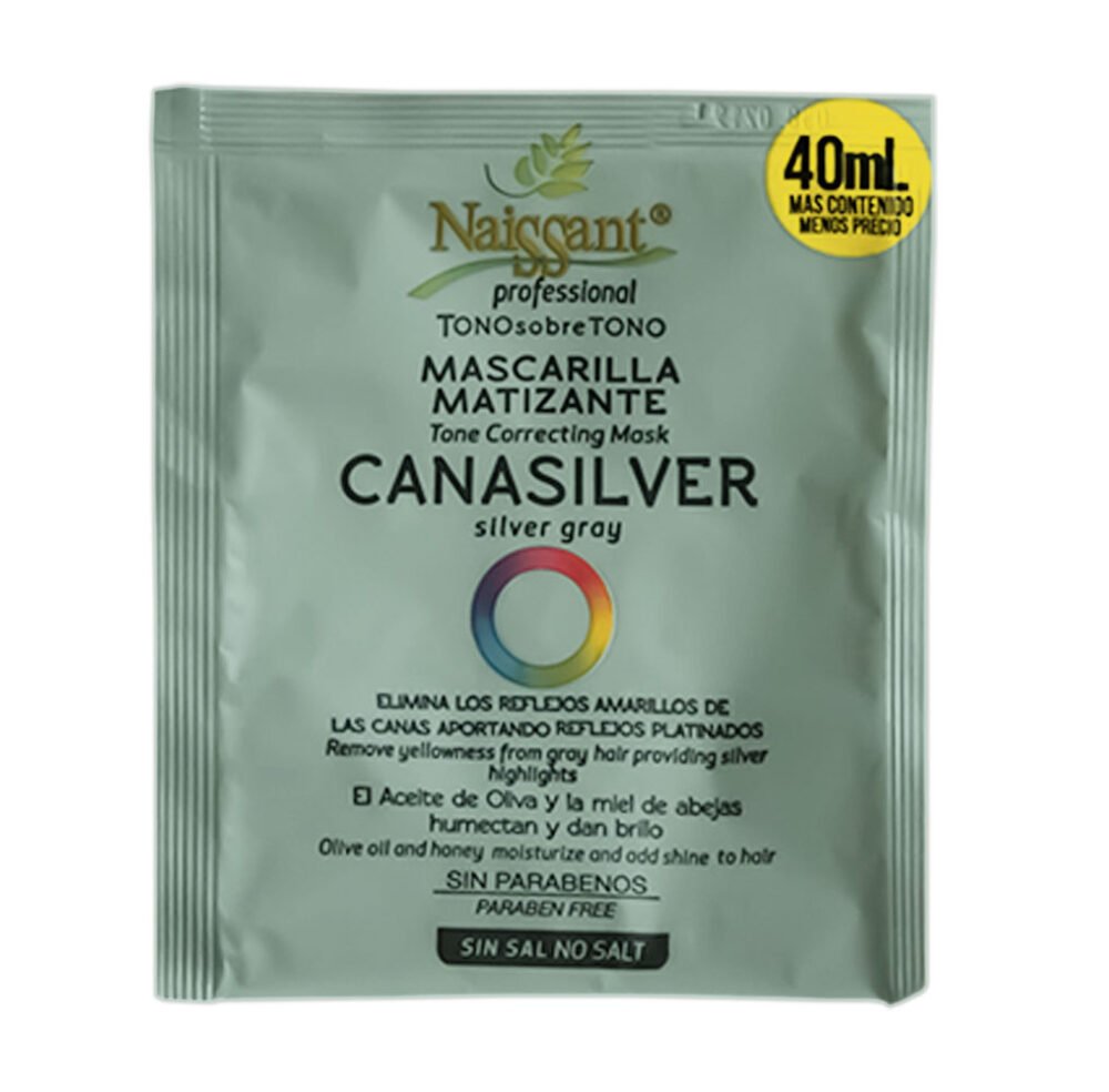 Mascarilla Naissant Cana Silver de 40 ml