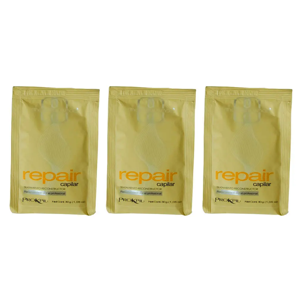 Kit Mascarilla Repair de Prokapil sachet de 30g x 3