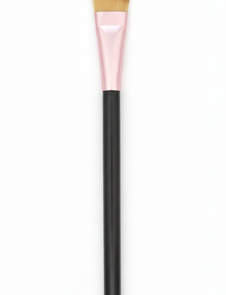 Brocha De Maquillaje Lula Lengua De Gato Crystal Ref. LL-1