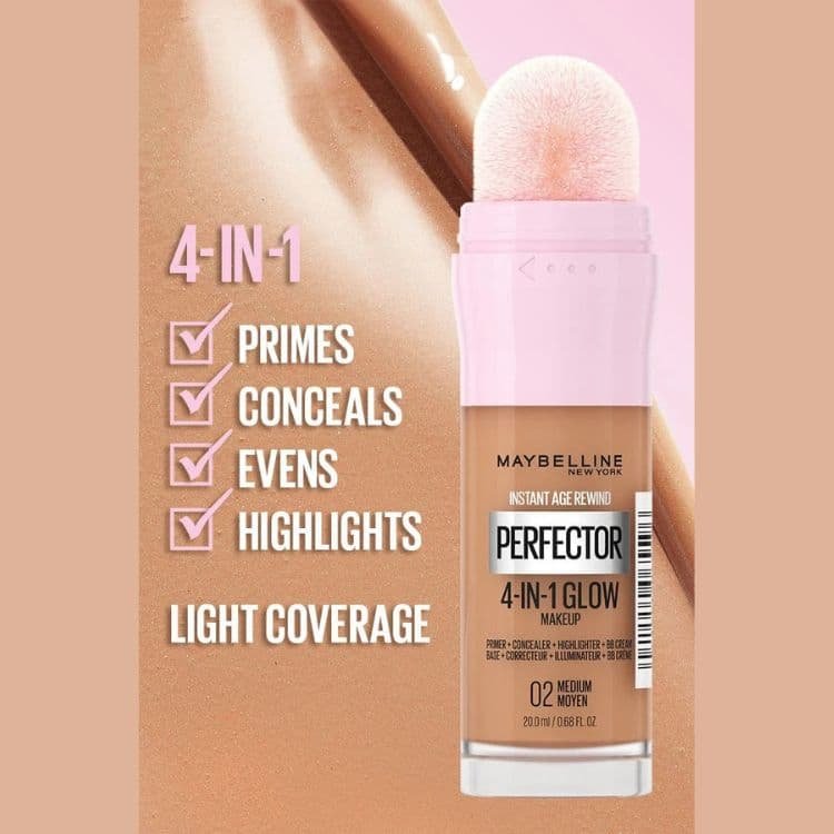 Perfector Instant Age Rewind 4 In 1 Glow - Maybelline - Image 3